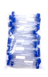 Centrifugetubes 15ml with conical bottom and with graduation 50 per bag