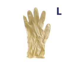 Gloves short size L (Latex)