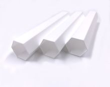 Goblets 6 edges white per bag of 100