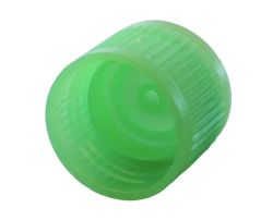 Green screw cap for 13 ml tubes. Packed per 1000 pc